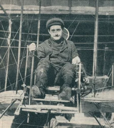 Vinderen af £10.000-præmien for flyrejsen fra London til Manchester, 1910 c1937