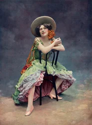 Variety Teater. - Paris Aux Varietes - Otero - Miss. Lise Berty, 1904.