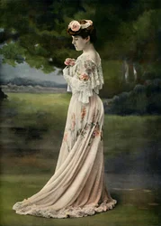 Vaudeville Teater. - LEsboufe - Suzanne Despres, rolle som Mme Richter-Mme Belgrand, 1904.