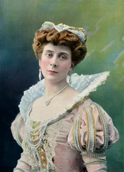 Odéon Nationalteater. Frøken Sylvie - Rollen som Charlotte. Den galante konge, 1904.