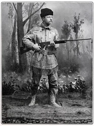 Theodore Roosevelt, amerikansk soldat og politiker, c1898