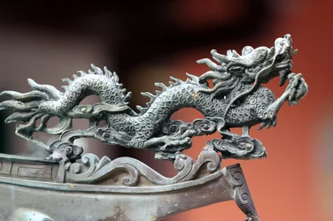 Thian Hock Keng-templet. Trække på. Singapore