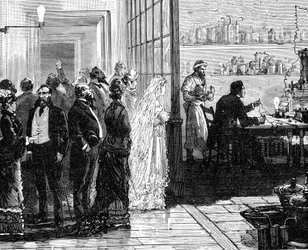 Thomas Edison eksperimenterede med elektriske lamper på sin bryllupsdag, 1871 1883