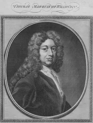 Thomas, markis af Wharton, 1785.