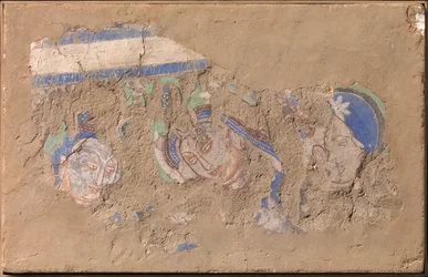 Tre Bodhisattvaer, ca. 6.-7. århundrede.