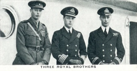Tre kongelige brødre, 1920 1937