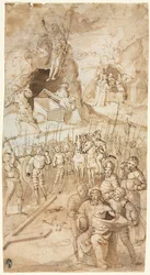 Tre scener fra Kristi lidenskab, 1500-tallet.