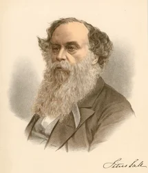 Titus Salt, britisk uldhæfter og industrimand, c1880