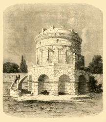 Theodorics grav, Ravenna, 1890.