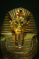 Tutankhamons begravelsesmaske Cairo Egypten