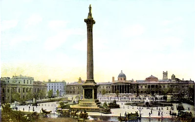 Trafalgar Square And Nelsons Column, London, 20. århundrede