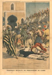 Tragisk oprør blandt fanger i Kairo, 1914.