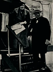Rejser med fly, september 1934, 1945.