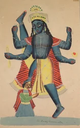 Trivikrampada Three Steps of Vishnu, 1500-tallet.
