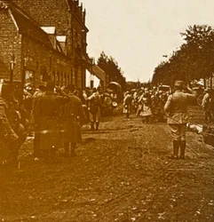 Tropper på vej, c1914-c1918