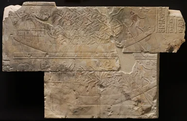 To både med kvindelige sørgende, ca. 667-647 f.Kr.