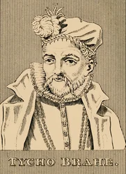 Tycho Brahe, 1546-1601, 1830.