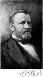 Ulysses S Grant, amerikansk soldat og statsmand, slutningen af det 19. århundrede