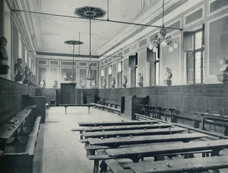 Øvre skole, ser mod syd, 1926