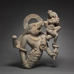 Varaha, Vishnus inkarnation som vildsvin, 700-800-tallet.