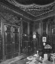 Vestry of St. Lawrence Jewry, med udskæring af Grinling Gibbons, 1903