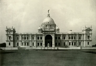 Victoria Memorial Hall, Sydfronten, 1925.