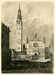 Udsigt i Cremona, 1890.