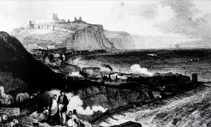 Udsigt over Dover fra Shakespeares Cliff