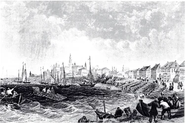 Udsigt over Kostroma, ca 1835