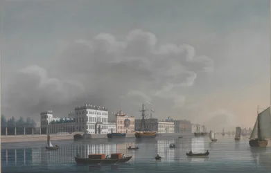 Udsigt over Neva