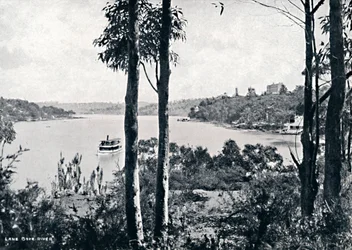 Udsigt over Lane Cove River, c1900.