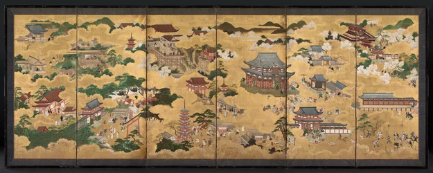 Udsigt over Kyoto, 1600-tallet.
