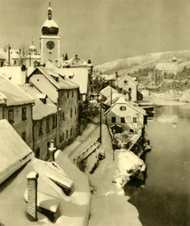 Waidhofen an der Ybbs, Nedre Østrig, c1935.