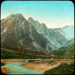 Wanga Valley, Sutlej River, Indien, slutningen af det 19. eller begyndelsen af det 20. århundrede