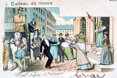 Bryllupsgave, c1900