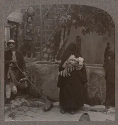 Brønd af Peters huse, Jaffa, c1900