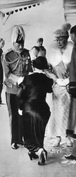 West London borgmestre og borgmesterinder præsenteret for kongen, Kensington, 1935, 1936