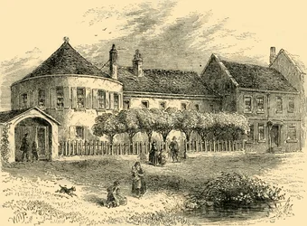 White Conduit House omkring 1820, c1872.