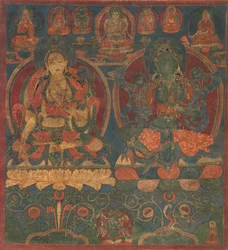 Hvid Tara og Grøn Tara, 1450-1500.