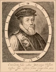 William Cecil, 1. baron Burghley 1520-1598, engelsk statsmand, 1889