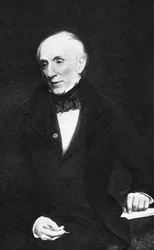 William Wordsworth, engelsk romantisk digter, c1850.
