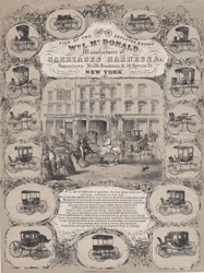 Wm. L. McDonald, Producenter af Carriage Harness & Co. Repository, nr. 26 Beekman & 1..., 1852-86.