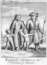 Wokulski-tatarer på Sibiriens grænser, c1740