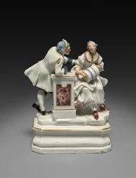kvinde og mand, ca. 1750.