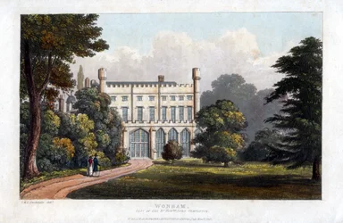 Wonham, Surrey, sæde for Lord Templeton, c1827
