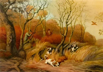 „Jagten på skovsnepper“, 1941.