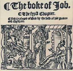 Træsnit fra Den Store Bibel, 1539, 1539, 1947