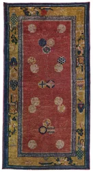 Uld tæppe. Nordkina, 1927