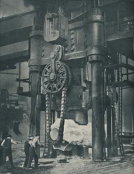 Arbejdere i det metal, som vores civilisation afhænger af, c1935