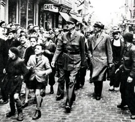 Anden Verdenskrig: Frankrigs befrielse, 1944.